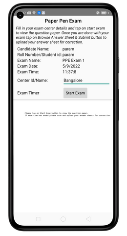 Add test module screen 1